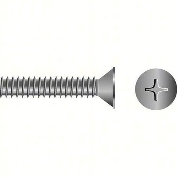 SeaChoice 59629; 6-32 X 1 Phillips Head Flat Machine Screw 10/ Bag Made by