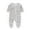 Silver, variant on Ticikt Baby Footed Pajamas with Mitten Unisex Cotton Snap-up Romper Jumpsuit Sleep and Play 0-9 Months Footies,Color:Light Pink,Size:6-9 Months