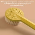 thumbnail image 4 of Staron Long Handle Shower Brush, Back Scrubbing Tool with Soft Bristles, Hangable Bath Brush for Body Cleaning and Exfoliation, 4 of 7
