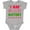 AC-Heather Grey, variant on I Am Black History Boys or Girls Baby Bodysuit