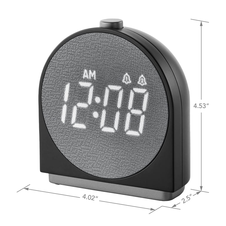 Better Homes & Gardens Digital Alarm Clock with USB Charging photo 3