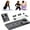 Black, variant on CHICCLO Pilates Board, Multi Purpose Compact Pilates Reformer for Home Fitness Pack of 1 (Black)