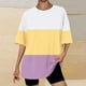 thumbnail image 2 of Camiseta Corta con Cuello Redondo Y Gota Del Hombro para las Mujeres, 2 of 4