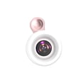 thumbnail image 1 of Mobile Phone Fill Light 15x Macro Lens Selfie Flash Light Portable Mini 53 LED for Android Photography, 1 of 9