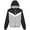 vw6110_blk.gry, variant on Mens Two Tone Windbreaker Hooded Jacket Lightweight Slim Fit Casual Hoodie