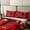 Black Red Bowling, variant on Erosebridal Baseball Sports 100% Cotton Comforter Cover King, Ball Player Bedding King Size, Teenager, Reversible 3 Pieces（No Comforter）