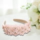 thumbnail image 5 of Diademas Vintage Soledad para mujer aros antideslizantes rosado 15 cm, 5 of 9