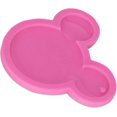 thumbnail image 2 of 2 piezas de dibujos animados Mickey forma de cabeza llavero molde de silicona Diy Topper decoración antiadherente accesorios de cocina Premium bandeja para hornear bandeja de helado para Homema, 2 of 4
