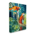 thumbnail image 3 of Stupell Industries Tropical Parrots in Jungle Animals & Insects Painting Gallery Wrapped Canvas Print Wall Art, 30 x 40, 3 of 7