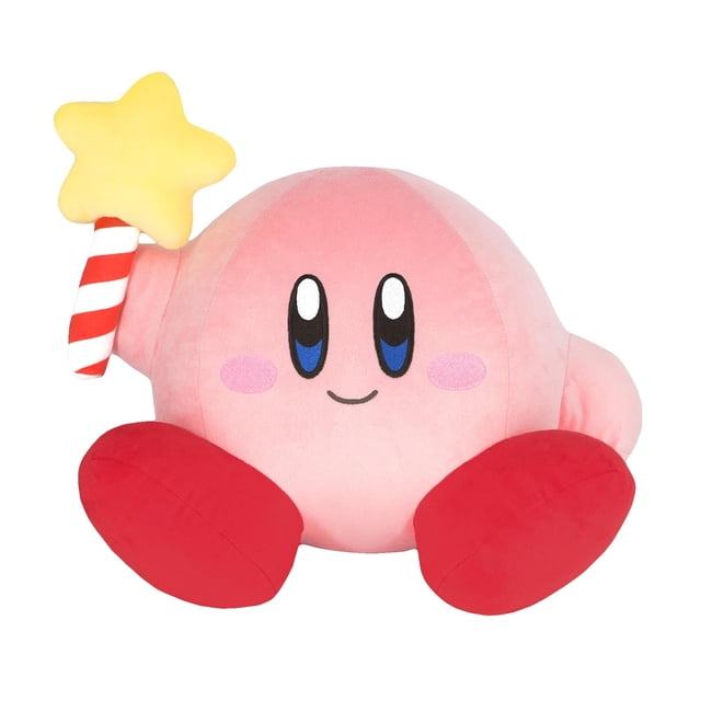 Colector de varillas con forma de estrella Kirby de peluche Little Buddy, 30 cm
