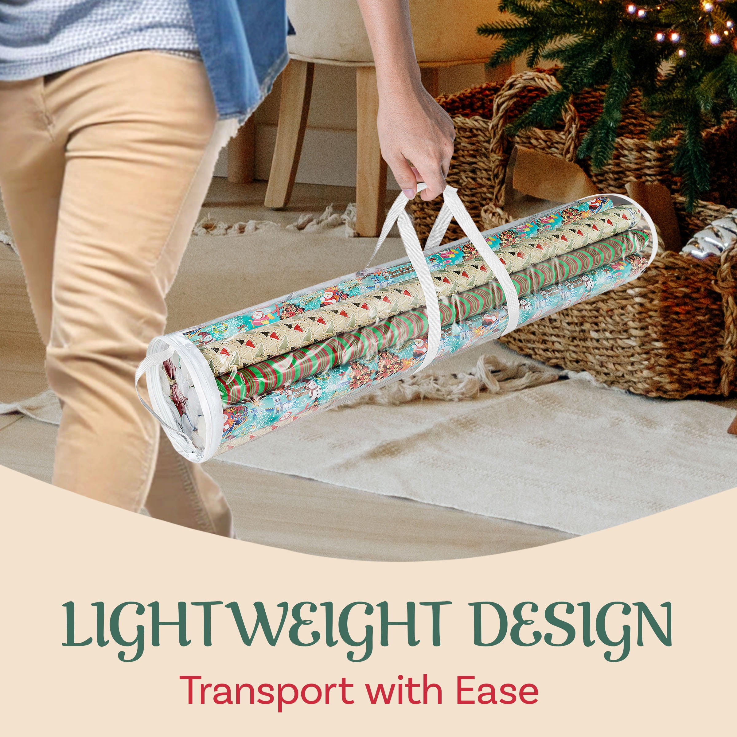 Elf Stor Set of 2 Wrapping Paper Storage Holders