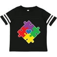 thumbnail image 3 of Inktastic Autism Awareness Month Puzzle Boys or Girls Toddler T-Shirt, 3 of 5