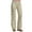 Beige, variant on Atogsazn Women's Cargo Pants Casual Jogger Elastic Waist Pants Athletic Lightweight Wide Leg Pants Brown S