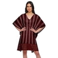 thumbnail image 1 of Moomaya Sortie de Plage Imprimé Kimono Caftan Kaftan Cache-Maillot pour Femmes, 1 of 4