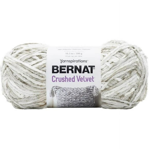 Bernat® Crushed Velvet™ Yarn, Polyester #5 Bulky, 10.5oz/300g, 315 Yards