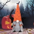 thumbnail image 3 of Gnome Doll Figurine, Halloween Decoration with Bat Ornaments for Party Day Kids Gift, 3 of 7