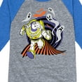 thumbnail image 3 of Toy Story - Buzz Lightyear Halloween Graphic - Toddler & Youth Raglan Graphic T-Shirt, 3 of 4