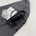 thumbnail image 3 of Women Crossbody Bag Chain Stone Pattern Shoulder Bag Cool Girls Bags (Black), 3 of 10