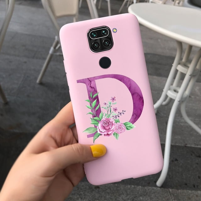 Para Xiaomi Redmi Note 9 Case Note9s Soft TPU Cute Letters Phone Case para Xiaomi Redmi Note 9 Pro Case Note 9S Note9 S Contraportada Tan Jianjun unisex