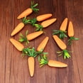 thumbnail image 5 of Easter Carrot Hanging Ornaments, 24pcs Easter Carrot Decoration, DIY Carrots Crafts, Fake Vegetables for Party Festivals Decoration, Premium Foam Glitter Artificial Carrots Foam Mini Set, 5 of 9