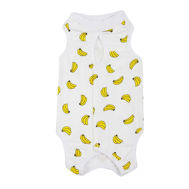 Traje de recuperación para perros, mono, camiseta para perros machos y hembras, chaleco cómodo postoperatorio para heridas abdominales, chaleco ajustable para lamer y destete para cachorros de raza