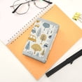 thumbnail image 7 of JIALIOU Nylon Trifold Card Wallet with ID Window Zipper Pocket for Men Women Teen Cars Tree Building, 7 of 7