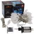thumbnail image 3 of Twinkle Star 100 LED Star String Lights, Plug in Fée String Lights Imperméable à l'Eau, Extensible pour Intérieur, Extérieur, Fête de Mariage, Arbre de Noël, Nouvel An, Décoration de Jardin, Bleu, 3 of 5