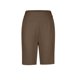 thumbnail image 4 of MKLEKYY Leggings Capris para mujer, pantalones de yoga elásticos de verano hasta la rodilla para entrenamiento, pantalones casuales con cintura elástica y bolsillos, 4 of 5