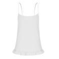 thumbnail image 7 of fatyb Womens Flowy Tank Tops Ruffle Hem Spaghetti Strap Camisole Lightweight Summer Beach Cami Shirts, 7 of 7