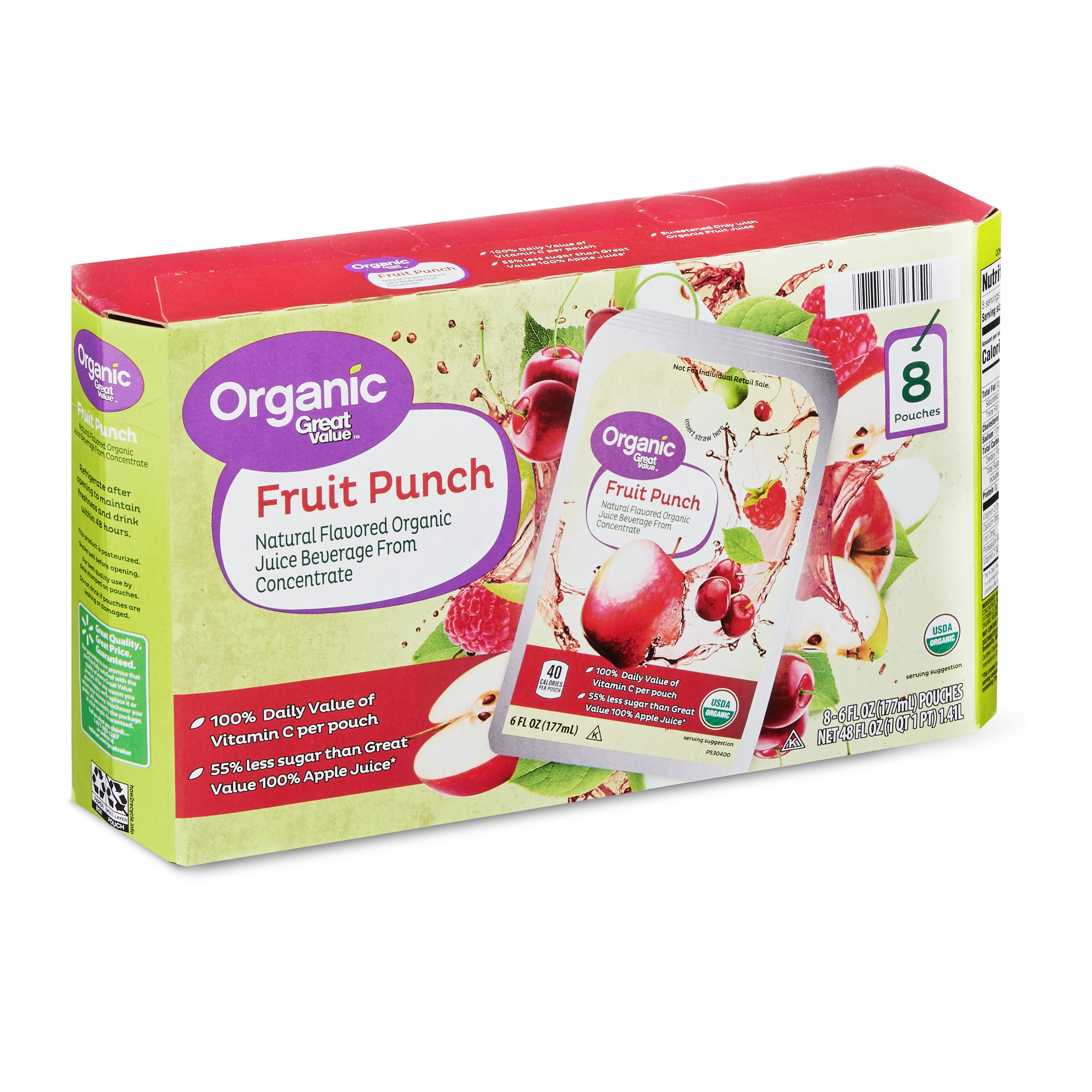 fruit punch pouch