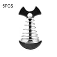 thumbnail image 4 of Eigraketly Clavijas de anclaje para cubierta con hebilla de resorte, estacas para tienda de campaña de aleación de aluminio, accesorios de Camping Escalada 5 piezas Eigraketly OD020530-02, 4 of 6