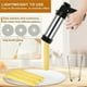 thumbnail image 3 of Churrera Churro Maker Machine Stainless Steel Churro Maker Kit with 3 Different Tips Piping Nozzle Hollow, 3 of 5
