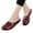 Wine, variant on Slippers for Women Slip on Shoes Comfort Mules Loafers Casual Soft Sole Walking Shoes
