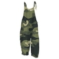 thumbnail image 3 of Women's Patchwork Dual Pocket Jumpsuit Loose Floral Print Bohemian Wide Leg Bib Overall, 3 of 4