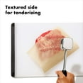 thumbnail image 4 of OXO Good Grips Meat Tenderizer - Die Cast, Non-Slip Grip - Black, 1.85" x 2.45" x 9.75", 4 of 6