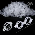 thumbnail image 2 of PURELY- 120 Pcs Plastic Plant Support Clips For Trellis Tomato Vine Stem Garden Use, 2 of 6