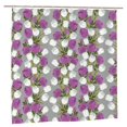 thumbnail image 2 of Sigee Rose Flowers for Waterproof Fabric Shower Curtain 72" W x 72" H for Bathroom Shower Curtain, 2 of 5