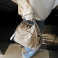 thumbnail image 4 of Women's Elegant Solid Color Shoulder Bag Fashionable Zipper Crossbody Bags Soft Top Handle Handbag Purse, 4 of 12