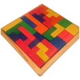thumbnail image 1 of Magic Wood Wooden Tetris Puzzle - Juguete natural orgánico hecho a mano Magic Wood 702038338970, 1 of 1