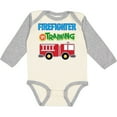thumbnail image 3 of Inktastic Future Firefighter Kids Fireman Boys Long Sleeve Baby Bodysuit, 3 of 5