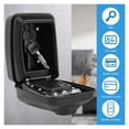 thumbnail image 3 of Key Lock Box Wall-Mount Secret Code Security Safe Storage Weatherproof Keeper Organizer ,Easy to Operate, 3 of 7