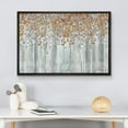 thumbnail image 3 of wall26 Canvas Print Wall Art Brown, White &amp; Blue Birch Tree Forest Collage Nature Wilderness Mixed Media Modern Art Rustic Landscape Relax/Calm for Living Room, Bedroom, Office - 24"x36&quot, 3 of 5