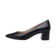 thumbnail image 2 of Zapatos DREAM PAIRS DPU212 para mujer con tacones bajos gruesos de bloque, 2 of 5