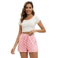 thumbnail image 4 of EFINNY Womens Soft Shorts with Pockets Pajamas Polka Dot Shorts, 4 of 7