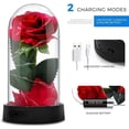thumbnail image 4 of GUCHO Eternal Rose Artificial Flowers with Light for Mother's Day, Birthday, Anniversary, Valentine's Gifts, 4 of 6