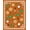 Brown, Pattern 1, variant on ODIKA 2x3 Machine Washable Non-Slip Area Rug, Festive Holiday Gingerbread Figures with Swirls and Snowflake Accents High Traffic Rug, Brown, 632506