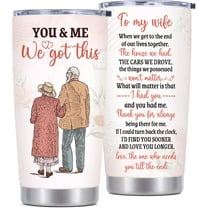 Gifts for Wife from Husband - Birthday Gifts for Wife & Wedding Anniversary for Her - Valentine Gifts for Wife Romantic - Best Valentines Day I Love You Wife Gifts, 20 Oz Tumbler