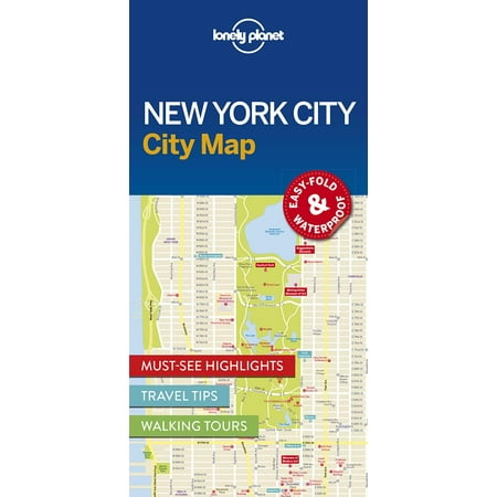 New york city map - folded map: 9781786574145