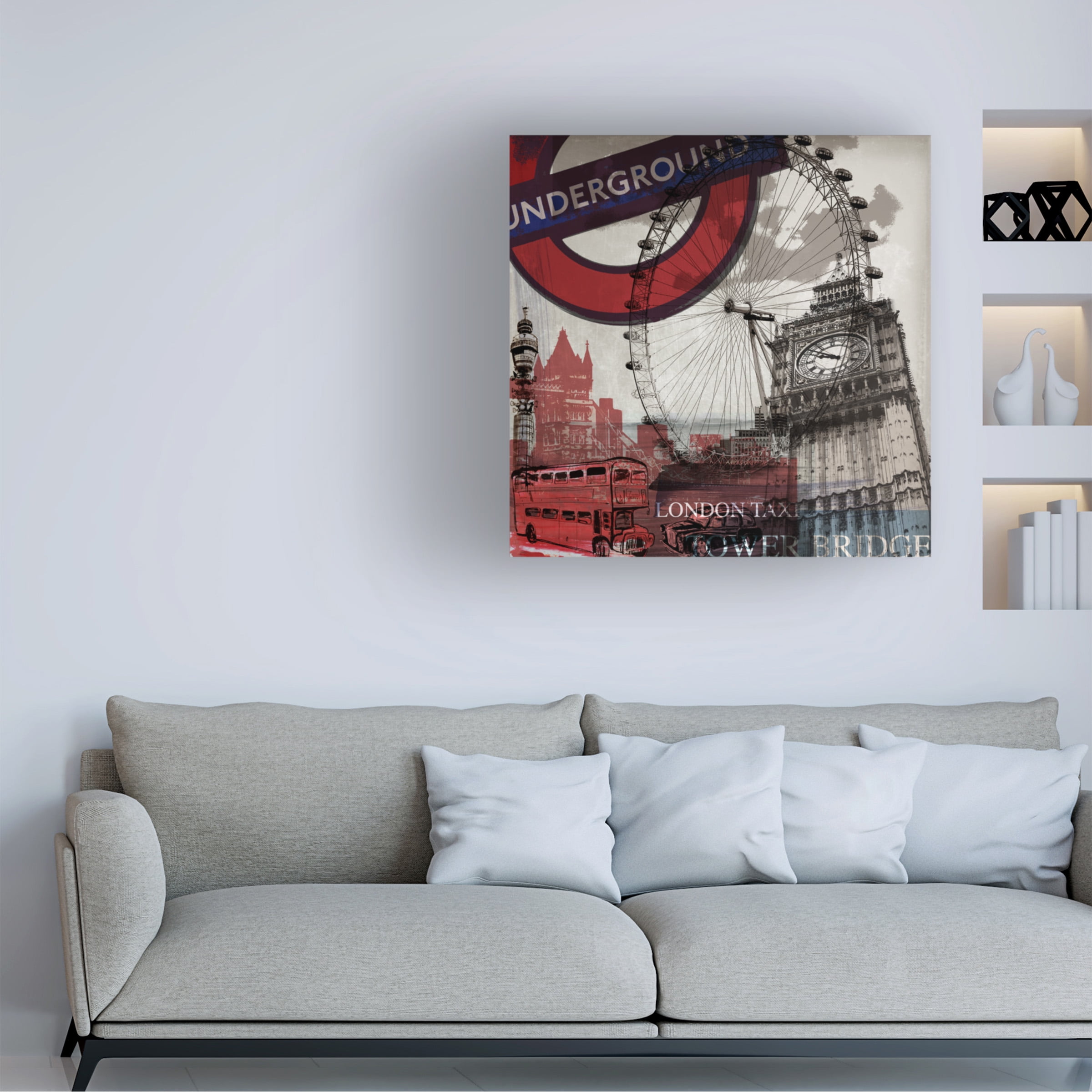 Sidney Paul and Co. 'London Calling' Canvas Art