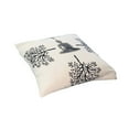 thumbnail image 4 of 18 x 18 Cotton Accent Throw Pillow- Meditating Buddha- Gray- White, 4 of 5